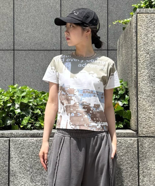 tシャツ シーナリーグラフィック Tシャツ レディース