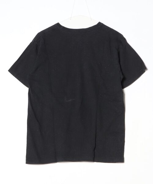 「SHIPS」 半袖Tシャツ「HANESコラボ」 M ブラック メンズ