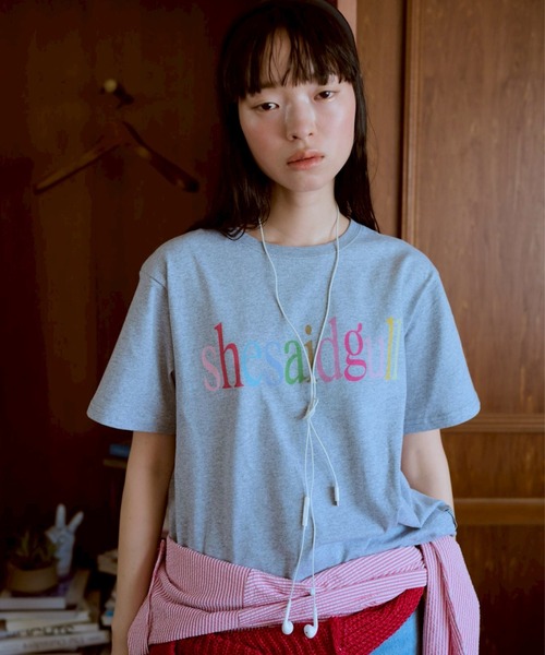 common gull products. tシャツ 半袖 shesaidthat×common gull