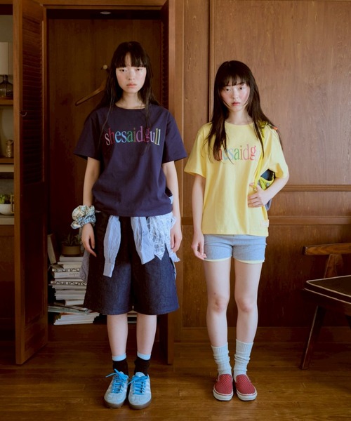 common gull products. tシャツ 半袖 shesaidthat×common gull