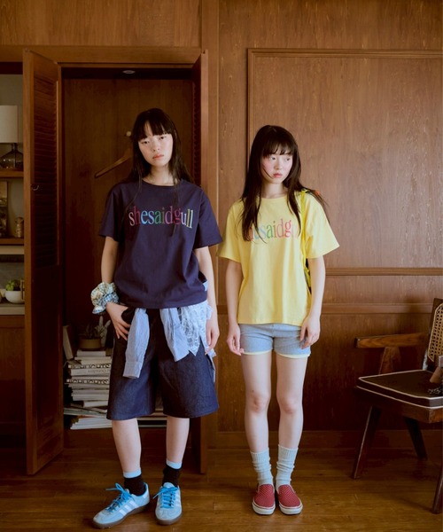 common gull products. tシャツ 半袖 shesaidthat×common gull