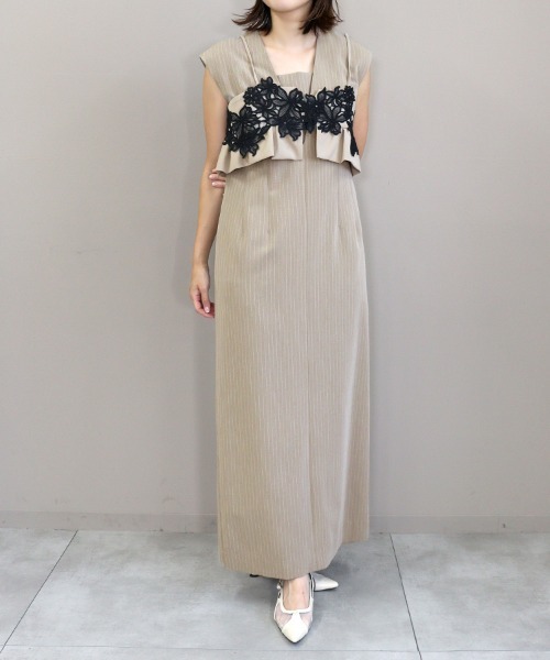 DONOBAN（ドノバン） セットアップ 「ANDRESD」pinstripe sleeveless