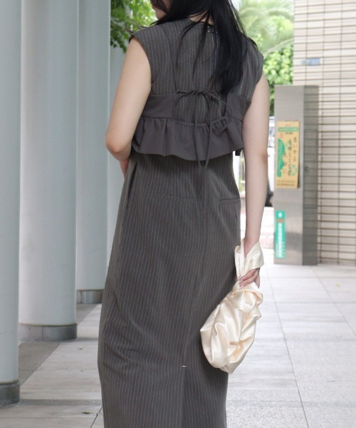 DONOBAN（ドノバン） セットアップ 「ANDRESD」pinstripe sleeveless