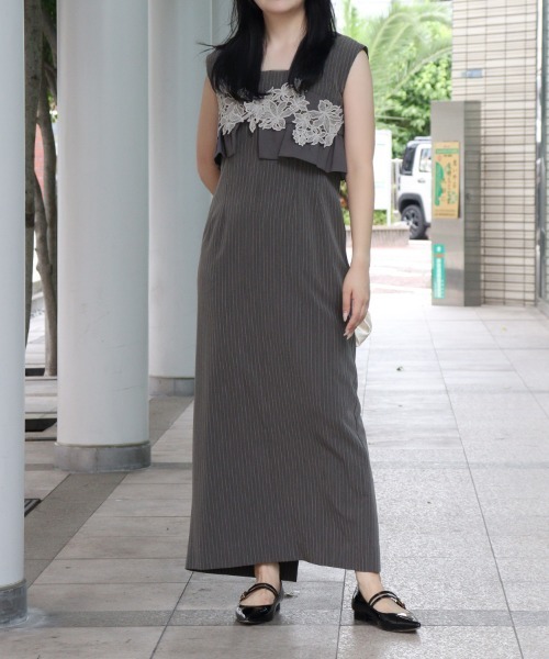 DONOBAN（ドノバン） セットアップ 「ANDRESD」pinstripe sleeveless