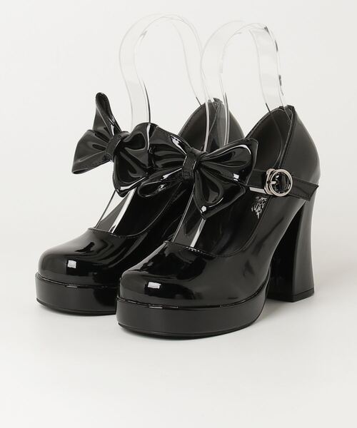 LOVEHUNTER パンプス LOVE HUNTER 厚底チャンキーヒール2WAY
