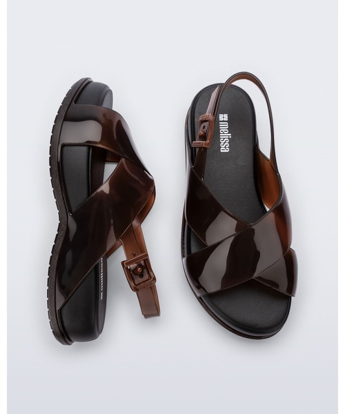 Melissa(メリッサ)・Mare Platform フラットフォームサンダル Melissa(ファッション) サンダル MELISSA MARE PLATFORM AD