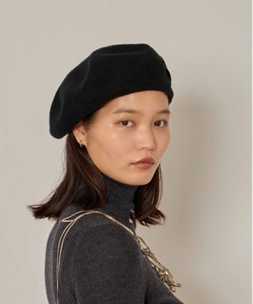 【新品未使用】 chapeaud'o アンゴラベレー帽 Chapeau d' Oで人気のベレー帽をご紹介！ | override