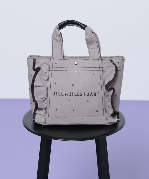 新品 JILL by JILLSTUART 2wayトートバッグ グレー色 JILL by STUART 「JILL STUART」 ハンドバッグ FREE グレー
