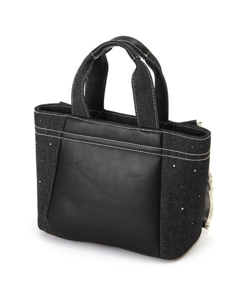 JILL by JILLSTUART チャコールグレー ハンドバッグ JILL by STUART 「JILL STUART」 ハンドバッグ FREE グレー
