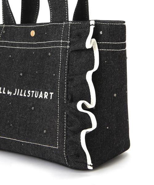新品 JILL by JILLSTUART 2wayトートバッグ グレー色 JILL by JILL STUART BOOK ハートフリルバッグ GRAY ver.／PINK