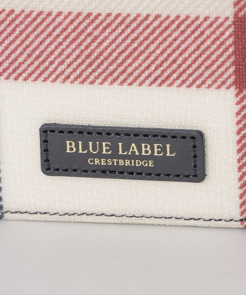 BLUE LABEL CRESTBRIDGE カードケース クレストブリッジチェック