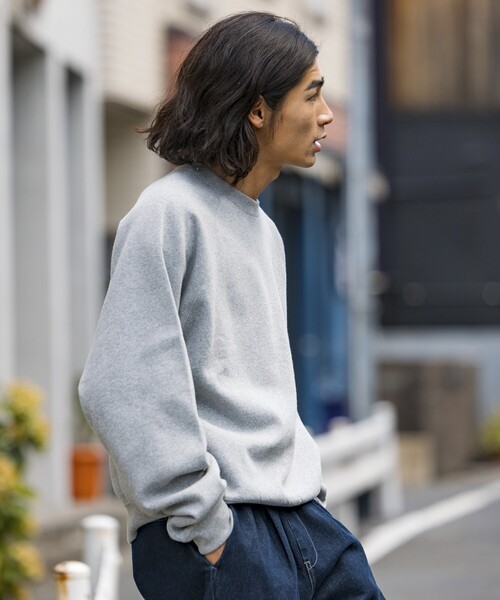 VAN ラグランスリーブ トレーナー FREAK'S STORE トレーナー スウェット 限定展開 12oz Short