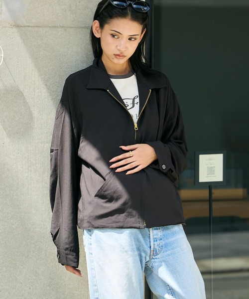 ドラッグストアのブルゾン TOWNCRAFT（タウンクラフト） ブルゾン アウター 50S ROCKBILLY RAYON