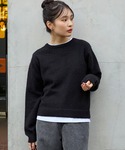 カーディガン 2WAYクルーネックモヘアタッチ...の詳細画像5