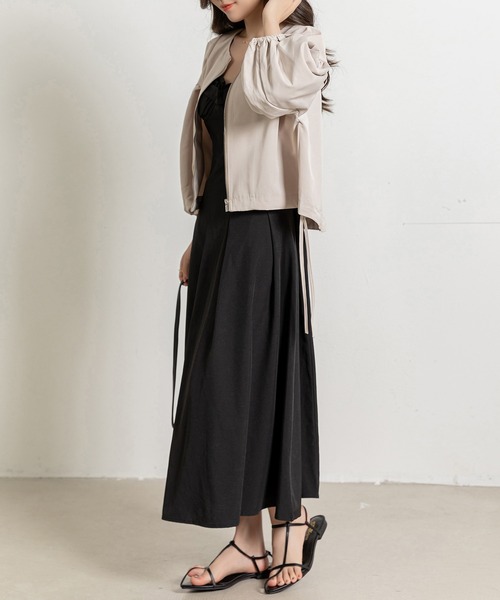 「DAY CLOSET」 ジップアップブルゾン ONE SIZE アイボリー レディース_画像7