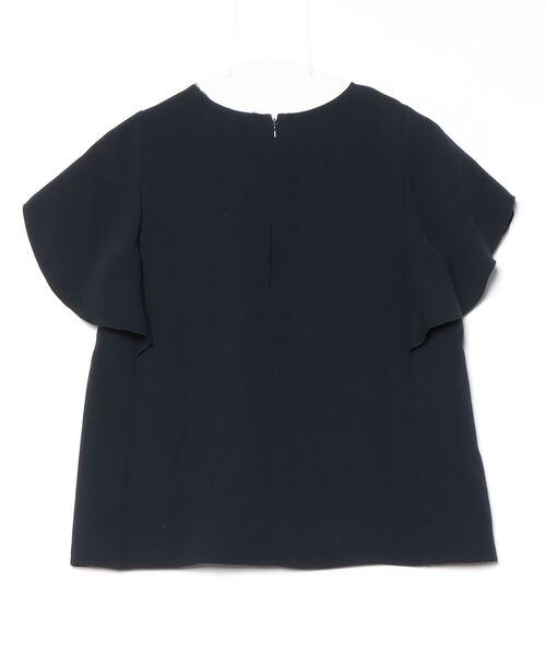 「Demi-Luxe BEAMS」 ノースリーブブラウス 36 ネイビー レディース_画像2