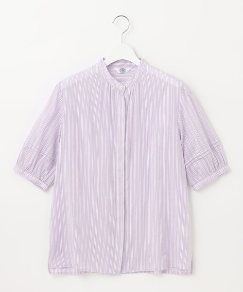 「J.PRESS」 7分袖ブラウス 11 ピンク レディース_画像6