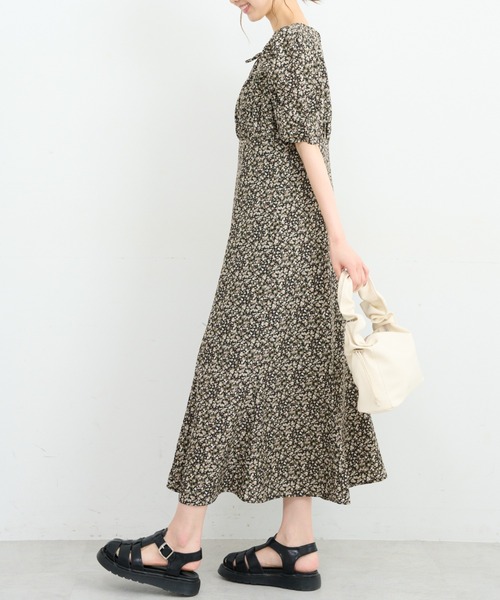 「FREE'S MART」 半袖ワンピース SMALL ブルー レディース_画像10