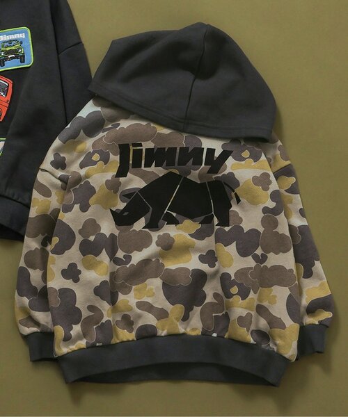 BREEZE（ブリーズ） パーカー 「リンク」Jimnyコラボ ワッペンパーカー