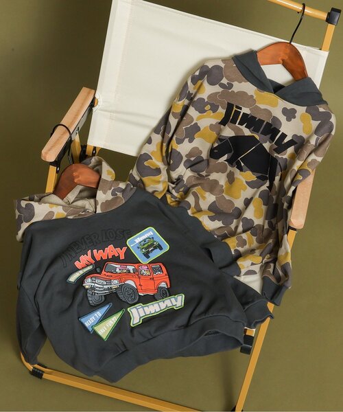 パーカー 「リンク」Jimnyコラボ ワッペンパーカー キッズ 子供服 男の子 女の子 | BREEZE | 07