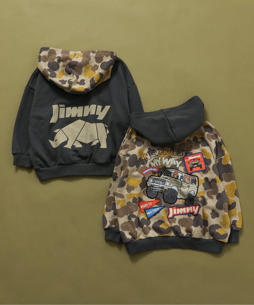 パーカー 「リンク」Jimnyコラボ ワッペンパーカー キッズ 子供服 男の子 女の子 | BREEZE | 09