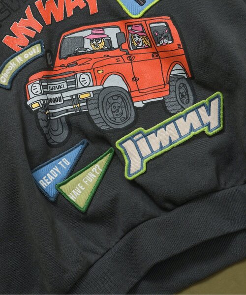 パーカー 「リンク」Jimnyコラボ ワッペンパーカー キッズ 子供服 男の子 女の子 | BREEZE | 11