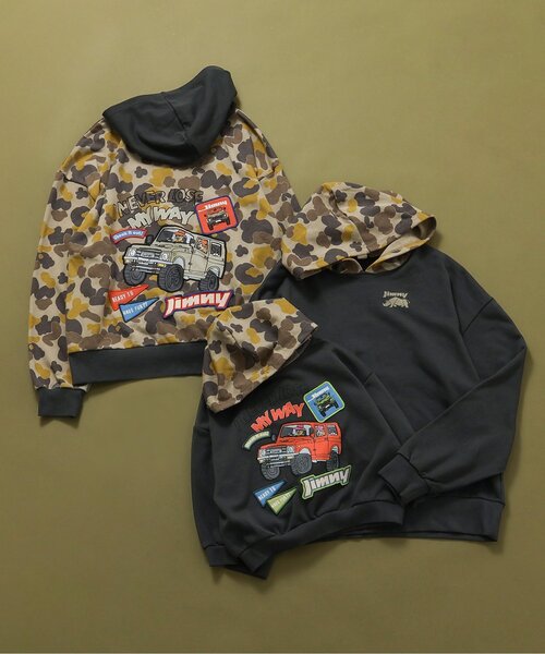 パーカー 「リンク」Jimnyコラボ ワッペンパーカー キッズ 子供服 男の子 女の子 | BREEZE | 15