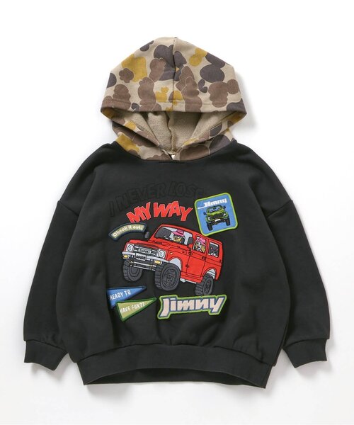 パーカー 「リンク」Jimnyコラボ ワッペンパーカー キッズ 子供服 男の子 女の子 | BREEZE | 03