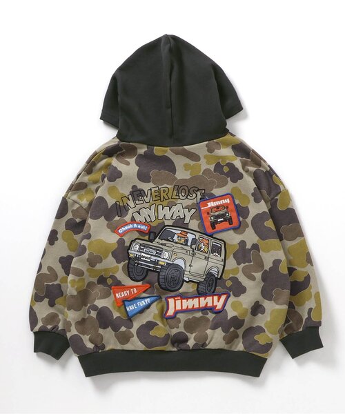 パーカー 「リンク」Jimnyコラボ ワッペンパーカー キッズ 子供服 男の子 女の子 | BREEZE | 06