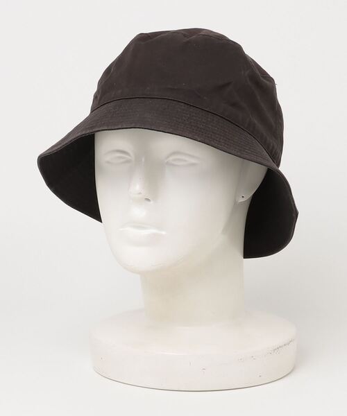 Kijima Takayuki ハット　ブラック/2 KIJIMA TAKAYUKI × TH エコレザーバケットハット ブラック サイズ2