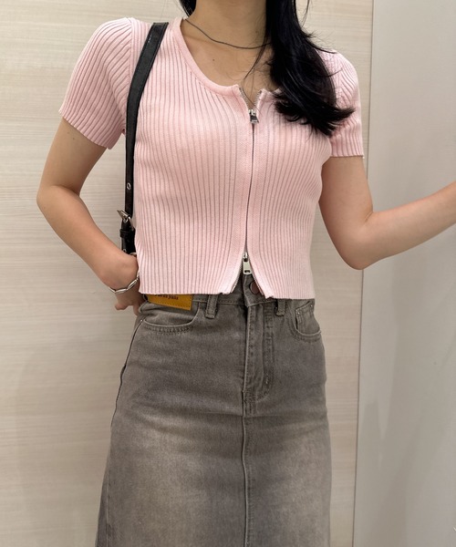 「solleim」 ニットカーディガン M ブラック レディース_画像9