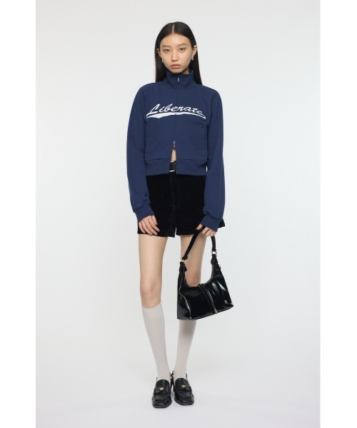UMBRO×MOUSSYネイビー トラックジャケット　SLYバッグ　リリー MOUSSY（マウジー）の「UMBRO TRACK ジャケット（その他アウター