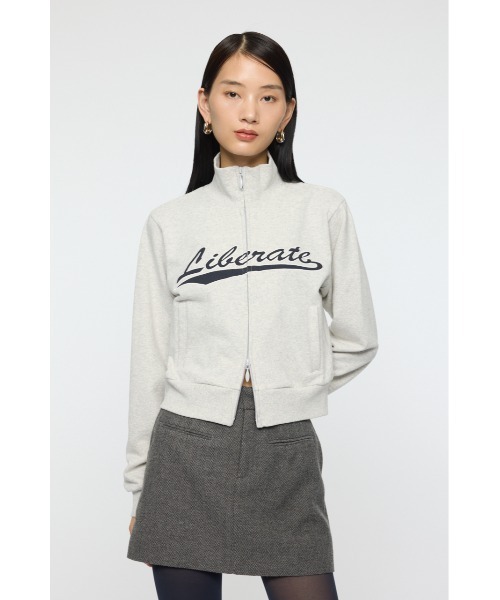 MOUSSY（マウジー） ジャージ VARSITY LOGO トラックジャケット