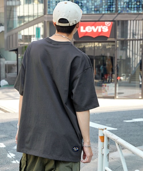 「Paragraph」 半袖Tシャツ FREE ライトグレー メンズ_画像6