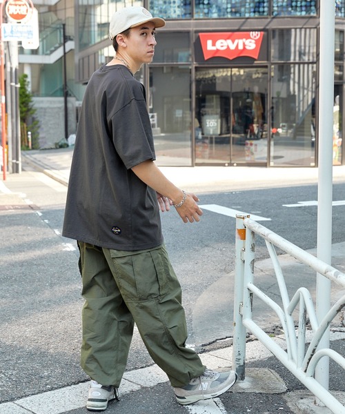 「Paragraph」 半袖Tシャツ FREE ライトグレー メンズ_画像9