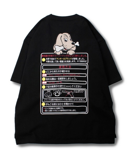 「GALFY」 半袖Tシャツ X-LARGE ブラック メンズ_画像2