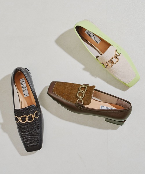 「NICAL」 シューズ 40 グリーン レディース_画像2