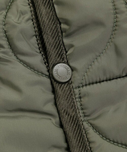 ベスト ジレ Brooks Brothers×LAVENHAM  ミックフィールド　キルティングベスト　Made in UK メンズの画像