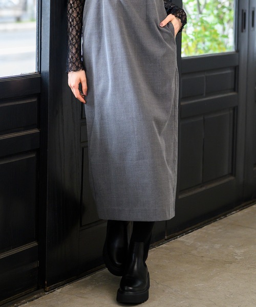 「MISCH MASCH」 キャミソールワンピース M ブラック レディース_画像2