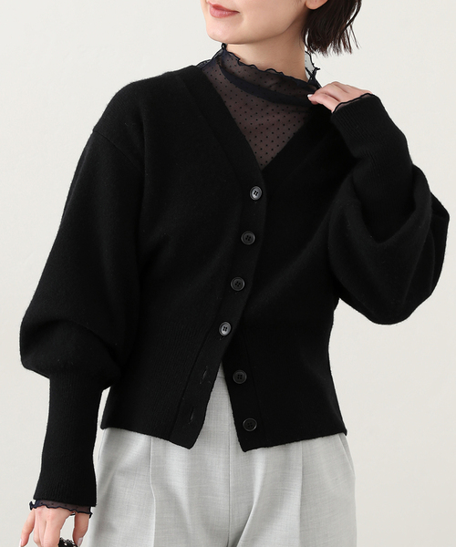 IENA（イエナ） ニットカーディガン - ブラック レディース : ZOZOTOWN