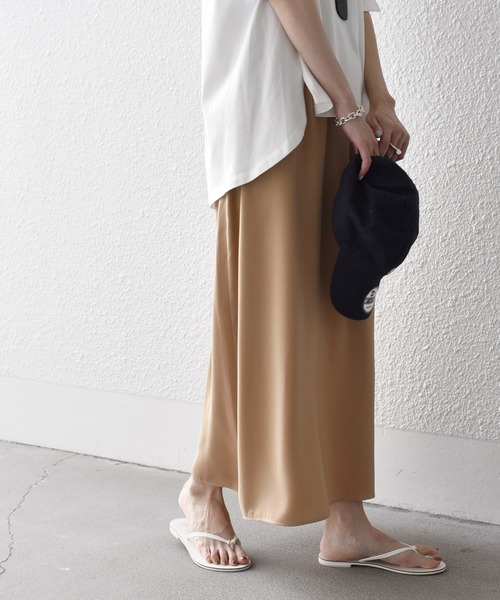 「SHIPS.me」 フレアスカート M ネイビー レディース_画像4