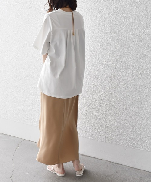 「SHIPS.me」 フレアスカート M ネイビー レディース_画像5