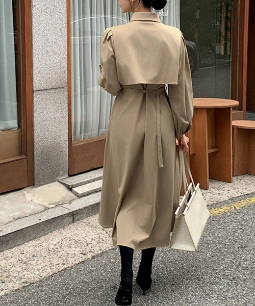 SOÉJU ウエストベルト付きワンピース ベージュ サイズM ¥14,300 シャツワンピース ウエストベルト付きシャツワンピース : ZOZOTOWN