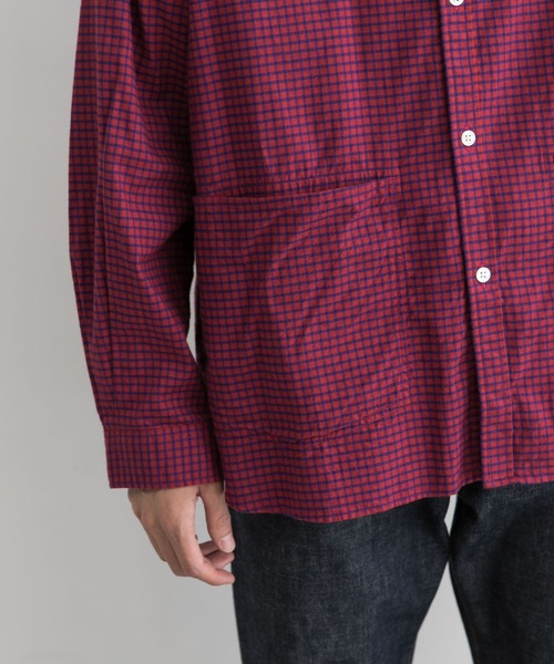 「WORK NOT WORK URBAN RESEARCH」 長袖シャツ LARGE ベージュ系その他 メンズ_画像4