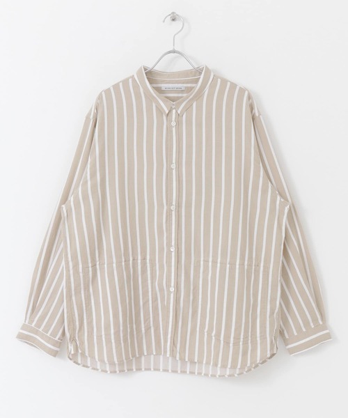 「WORK NOT WORK URBAN RESEARCH」 長袖シャツ LARGE ベージュ系その他 メンズ_画像8