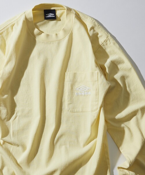 umbro（アンブロ） 長袖Tシャツ MEDIUM イエロー メンズ : ZOZOTOWN