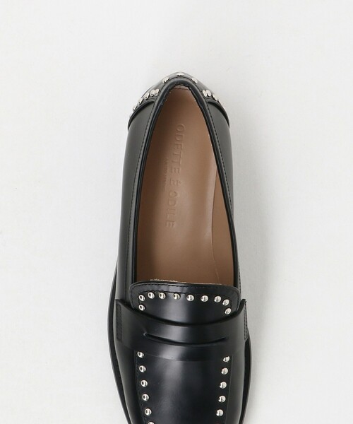 ODETTE E ODILE（オデット エ オディール） ローファー スタッズライン