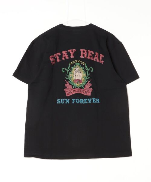 「NineMicrophones」 半袖Tシャツ X-LARGE ホワイト メンズ_画像2