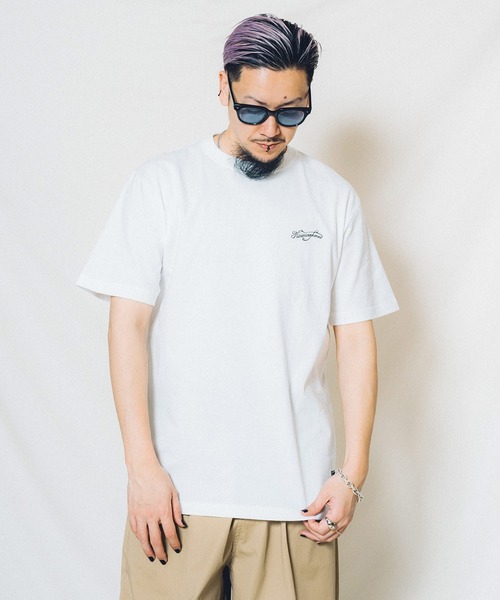 「NineMicrophones」 半袖Tシャツ X-LARGE ホワイト メンズ_画像7