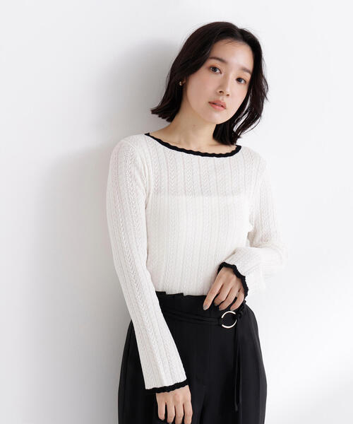 NATURAL BEAUTY BASIC（ナチュラルビューティーベーシック） ニット